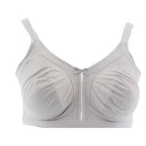 Bali Set 2 Double Support Soft Touch Wirefree Bras Blue Size 38 D New A351140